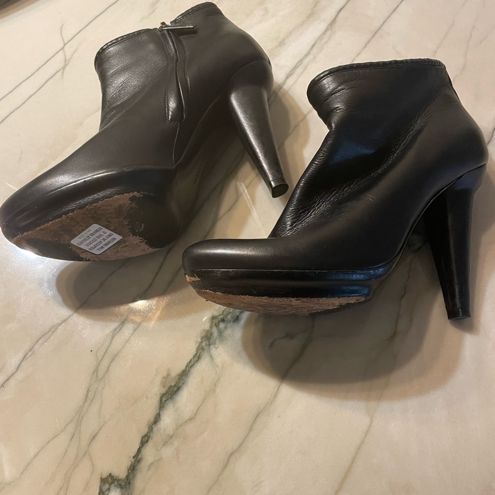 Bottega Veneta bootie heels